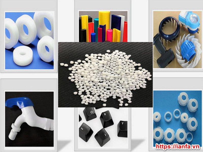 Hạt nhựa kỹ thuật chuyên dụng POM trong sản xuất các chi tiết máy móc