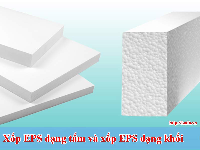 Dạng tấm và dạng khối xốp EPS cách nhiệt