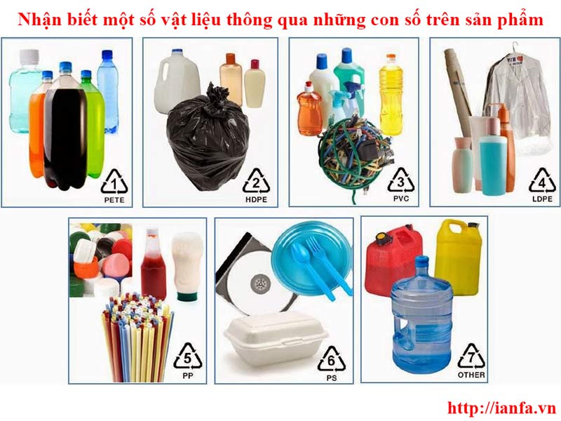 Một số loại nhựa Polyethylene và các loại nhựa khác