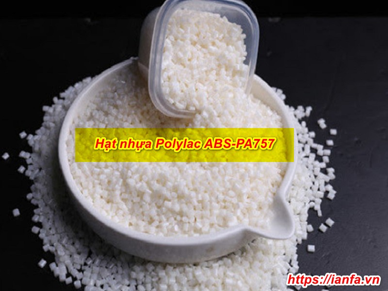 Hạt nhựa nguyên sinh Polylac ABS- PA757 thuộc dòng nhựa nhiệt dẻo