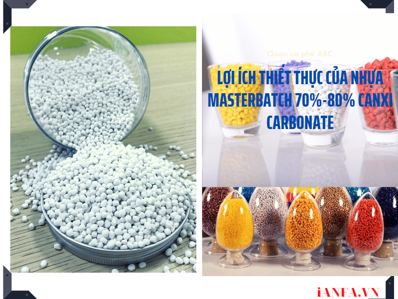 Lợi ích thiết thực của nhựa Masterbatch 70%-80% Canxi Carbonate
